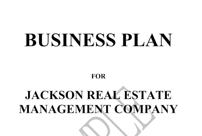 deliver an expert business plan for startups smes and entrepreneurs